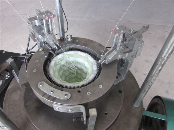 Bath Glove Knitting Machine